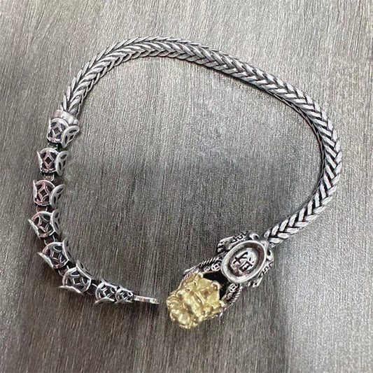 BuddhiSoul Pixiu · Copper Coin Bracelet