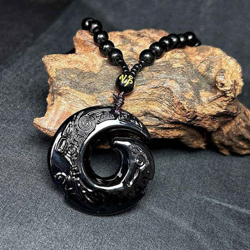 Buddhisoul Wheel of Fortune Pendant – Attract Luck & Prosperity