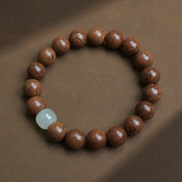 Buddhisoul Golden Sandalwood Buddhist Prayer Beads
