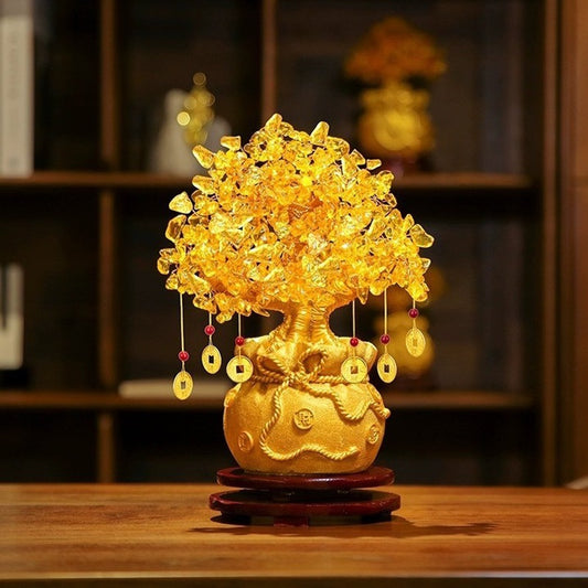 Buddhisoul Citrine Feng Shui Money Tree