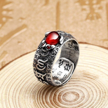 BuddhiSoul Six-Syllable Mantra · Heart Sutra · Golden Toad Ruby Ring