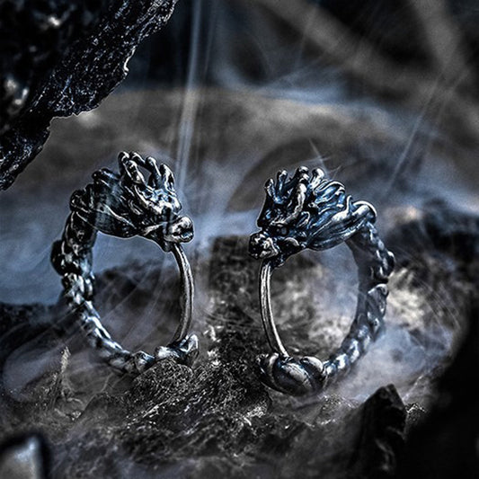 Buddhisoul S925 Sterling Silver “Zhulong” Earrings