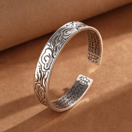 BuddhiSoul Auspicious Clouds · Heart Sutra Bracelet