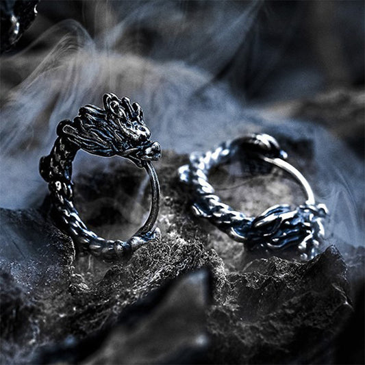 Buddhisoul S925 Sterling Silver “Zhulong” Earrings