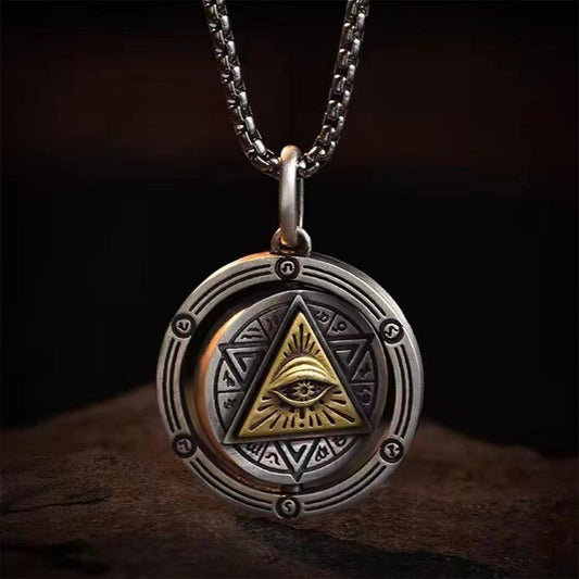BuddhiSoul Eye of Horus Necklace