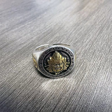 BuddhiSoul Yellow Jambhala Ring