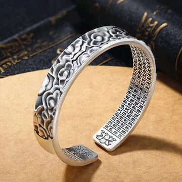 BuddhiSoul Auspicious Clouds · Heart Sutra Bracelet