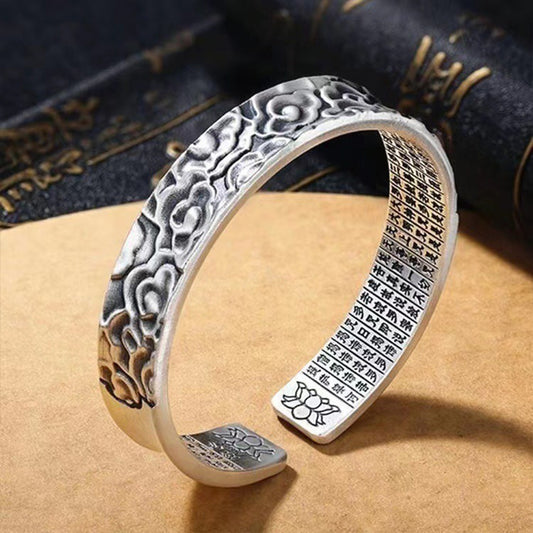 BuddhiSoul Auspicious Clouds · Heart Sutra Bracelet